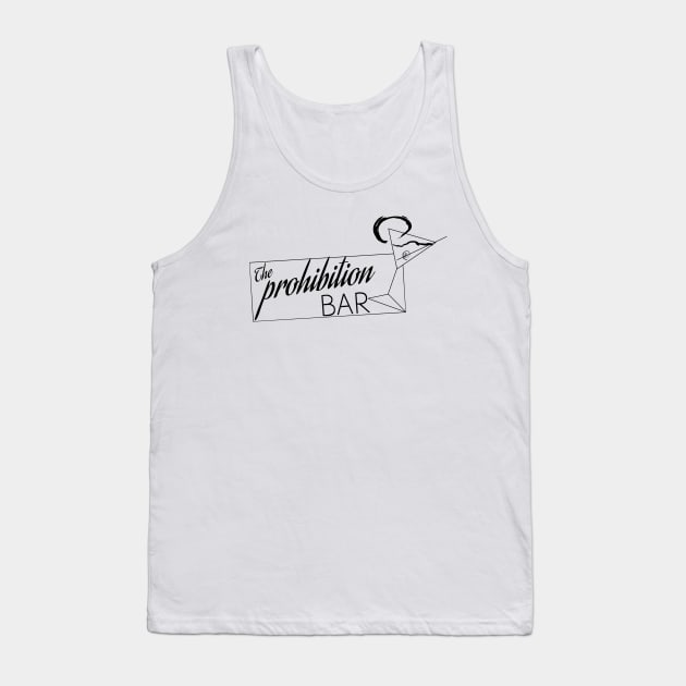 The Prohibition Bar Tank Top by Thomalex247